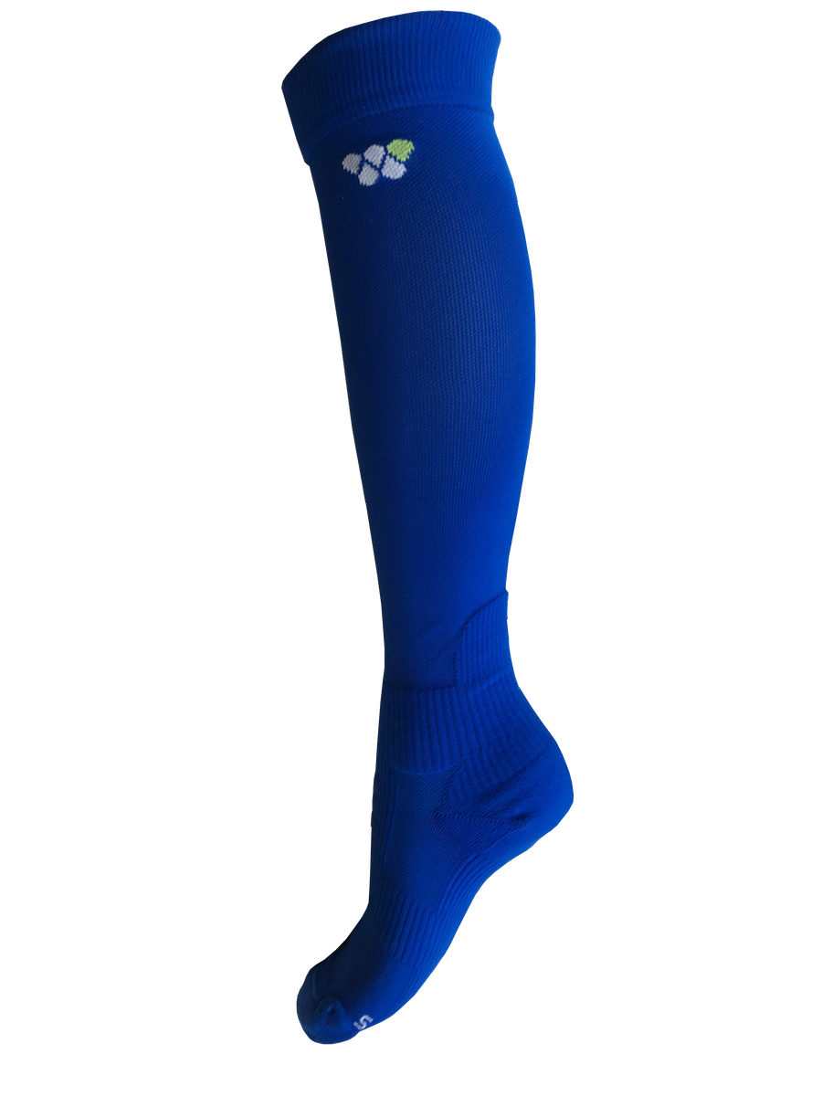 Chaussettes De Cyclisme QT Pro Homme/femme - Cheville, XC VTT BMX - Bleu