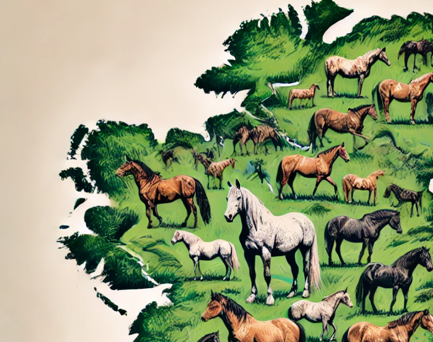 Le cheval irlandais : des races au caractère unique