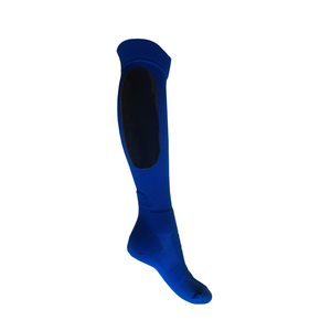 Chaussette d'équitation Fixity de West Island. Innovation pour cavaliers. Bleu ciel d'été. Blue Horse riding sock Fixity West Island 